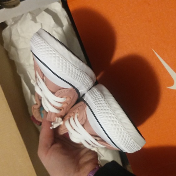 Converse All Star Chuck Taylor's PINK Shoreline Slip-On Sneakers Women's Size 7 - Picture 9 of 17